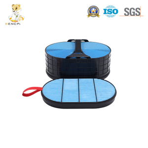 เครื่องกรองอากาศแบบรังผึ้งไหลสูงสำหรับเครื่องยนต์รถบรรทุกพร้อมการออกแบบการไหลเวียนของอากาศแบบประหยัดเชื้อเพลิง BZ9525190004