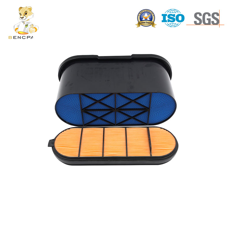 Filtro de aire de panal de flujo de aire optimizado para camiones pesados ​​con rendimiento de filtraci&oacute;n eficiente F1141000010